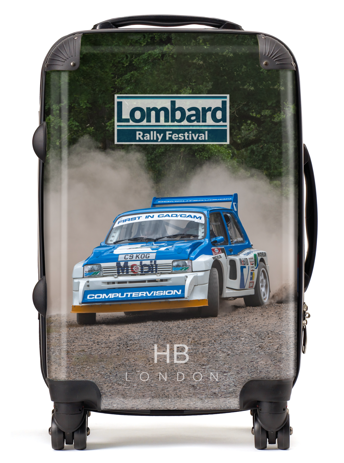 Lombard Rally Suitcase - Official Design 2